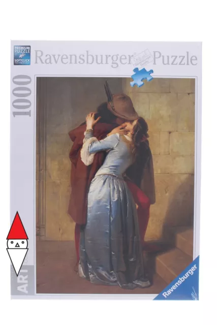 Puzzle Arte Ravensburger Il Bacio 1000 Pz