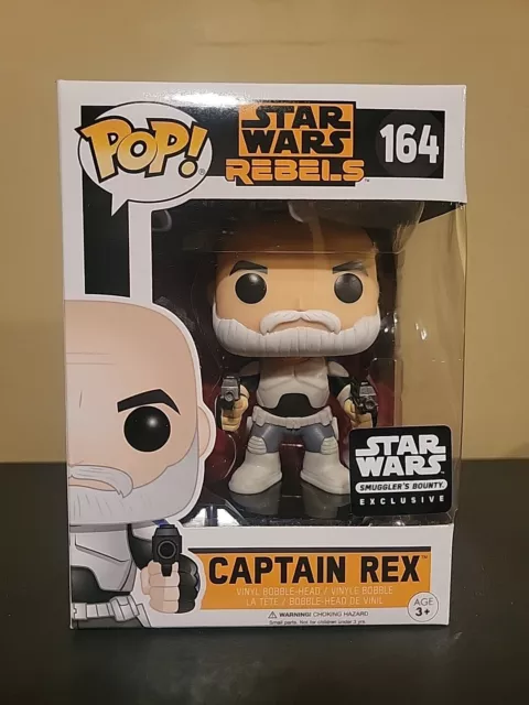 Funko Pop! Star Wars Rebels Captain Rex #164 Smuggler's Bounty Exclusive NEW!