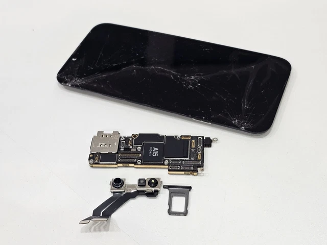 Carte Mère IPhone 13 Mini – 128 Go – Pour Pièces – Avec Face ID