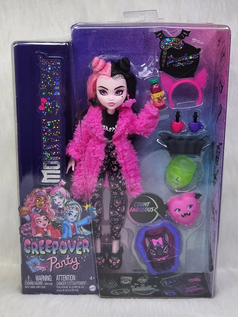 MATTEL MONSTER HIGH G3 Creepover Party Draculaura 2022 # HKY66 Item # 1 ...