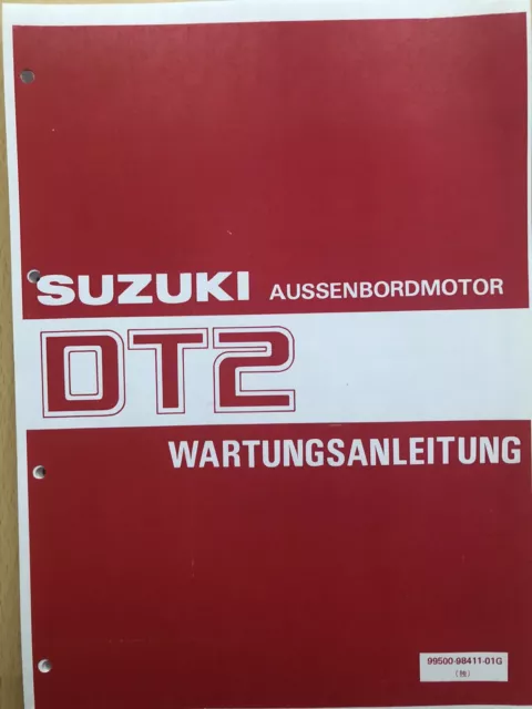 Suzuki Werkstatthandbuch  Anleitung Außenbordmotor