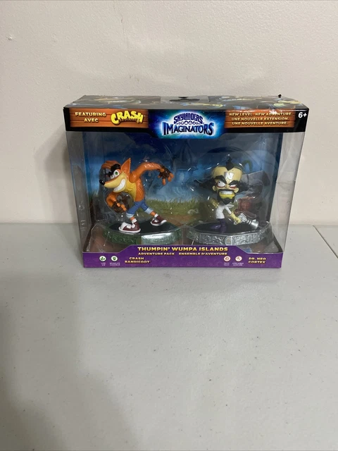 Skylanders Imaginators Thumpin' Wumpa Islands Adventure Pack Crash 2016 NEW