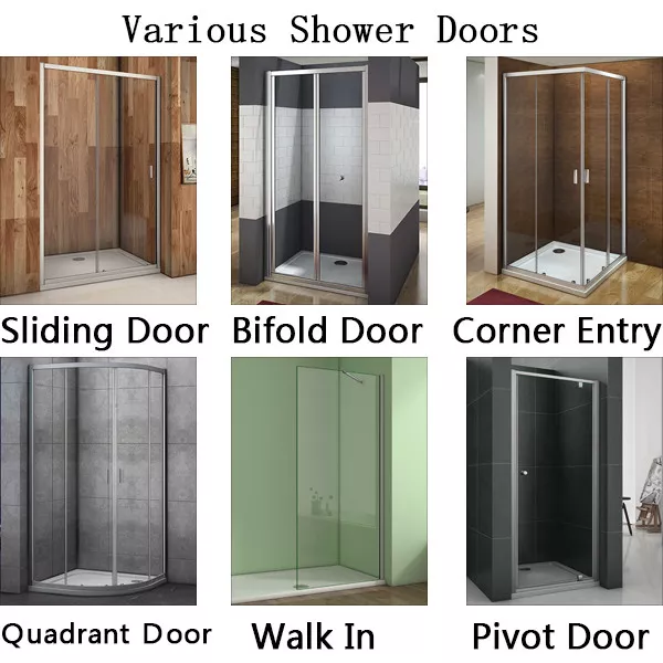 Sliding/Bifold/Corner Entry/Pivot/Quadrant Door/ Walk In Shower Door Enclosure