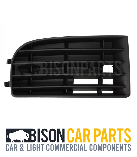 LH Side Front Bumper Cover Grille Trim Insert For 2010-2015 Audi Q7 – Aftermarket Replacement 4L0807681B01C
