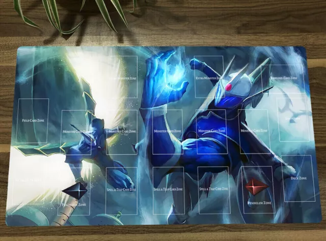 YuGiOh Playmat Elemental HERO Neos CCG TCG Mat Trading Card Game Mat Free Bag