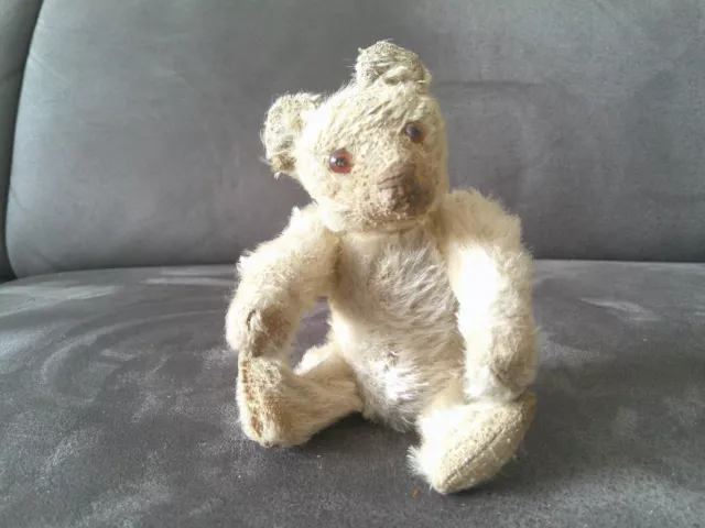 antiker weißer Steiff Teddy-Bär, um 1930