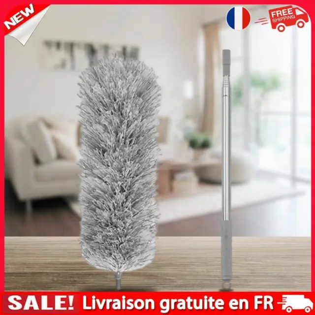 Cleaning Duster Household Tools Dust Removal Brush (Light Gray set 2.5 m)
