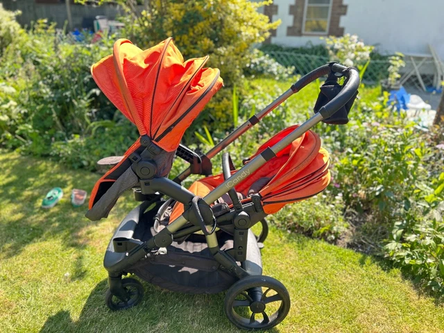 iCandy Orange Double Pushchair (Seat & Carrycot) 