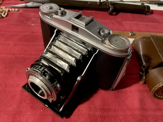 appareil photo pliant vintage Agfa Isolette (Jsolette)