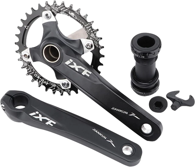 MOUNTAIN BIKE CRANKSET Hollow Integrated Crank axle Modified Single