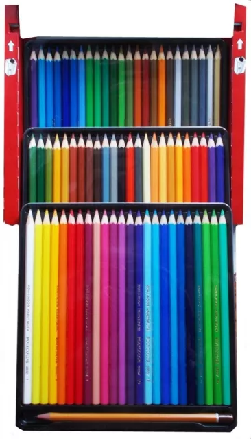 Crayons de couleur, 72 COLOURS POLYCOLOR KOH-I-NOOR 3837 PRIX SUPER 2
