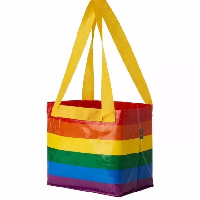 IKEA Rainbow Pride Bag Smaller size  3.4 Gal