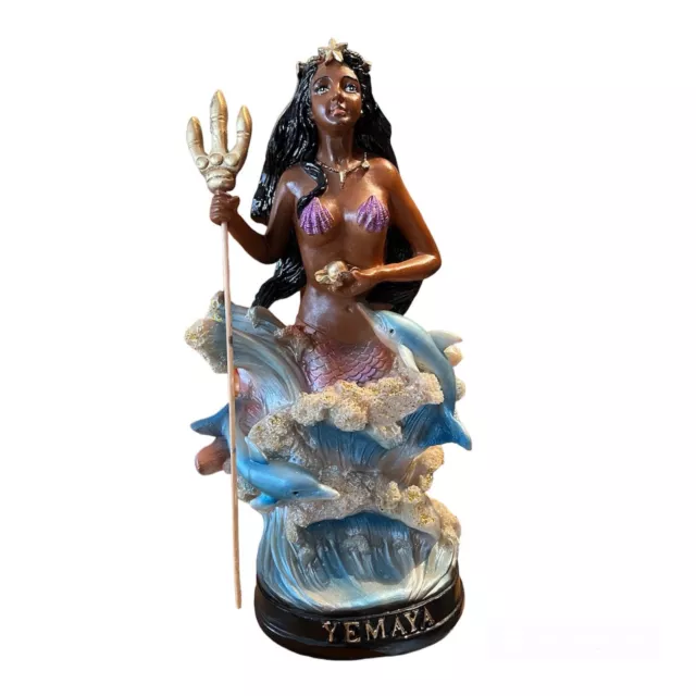 Orisha Diosa Del Mar 12" Yemaya Statue Santeria Lucumi African God Yoruba Relig