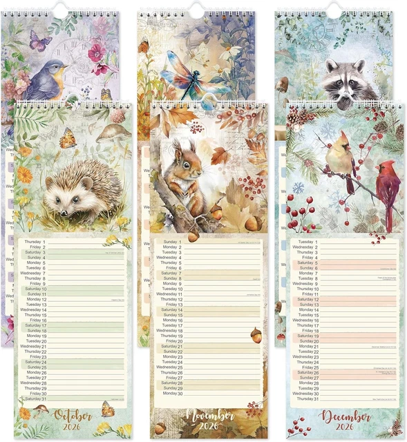 CALENDAR 2026 - Wall Calendar 2026, Vertical Month to View with ...