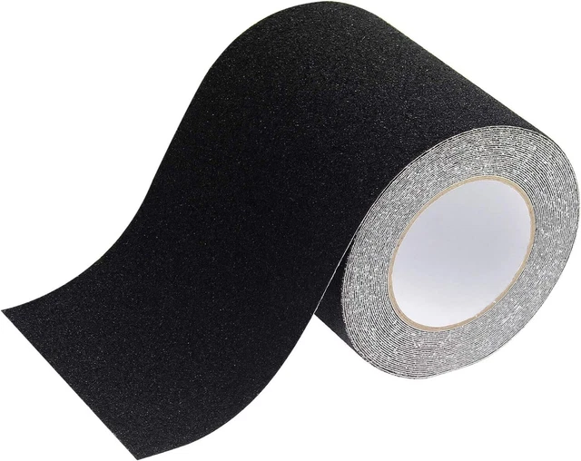 Safety Anti Slip Tape Rubberized 6" X 30' Roll Non Skid Boat Stairs Step Grip