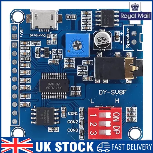 DY-SV8F Voice Sound Playback Modules 8M Mini MP3 Music Player Board for Arduino