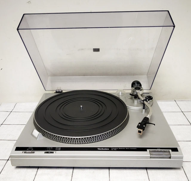 VINTAGE TECHNICS SLB2 Auto Return Belt Drive Turntable New Belt