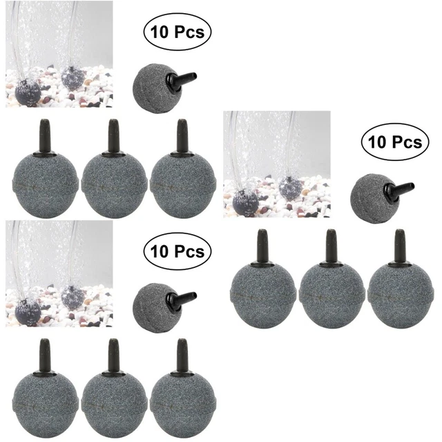 Aeratore Bubble Stone Per Acquario, Pompa Per Acquario, Piastra Per Ossigeno Idroponica, Mini Pompa Per Aria (diam | Leroy Merlin - Foto 6