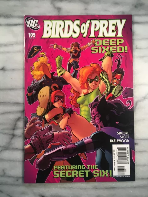 Birds of Prey #105 (2007-DC) **High+ grade** Secret Six!