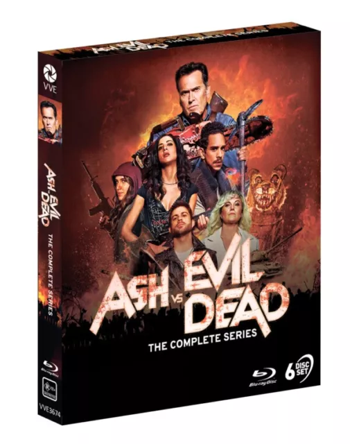 Ash Vs Evil Dead - The Complete Series [All Regions] (3X Blu-Ray)