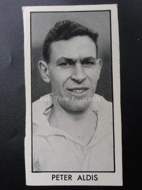 No.11 PETER ALDIS - Football Stars by D.C. Thomson & Co 1957