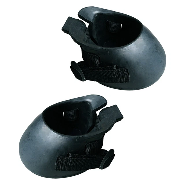 BIBABLYKE 1 Pair Hoof Boot For Horses Rubber Protective Sturdy Horse Hoof Boot Thick Hoof Boot Replacement For Wound Management