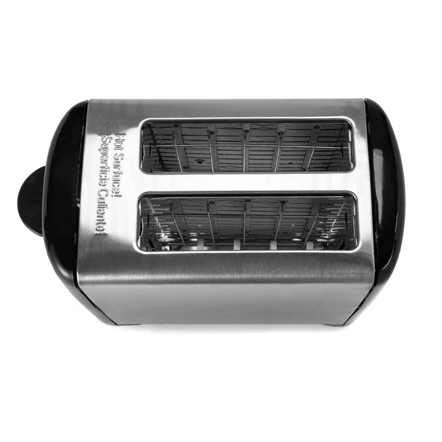 2-Slice Toaster with Shade Control, Slide-Out Crumb Tray, Auto-Shuto...