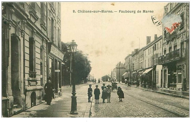51.CHALONS SUR MARNE.n°25538.FAUBOURG DE MARNE