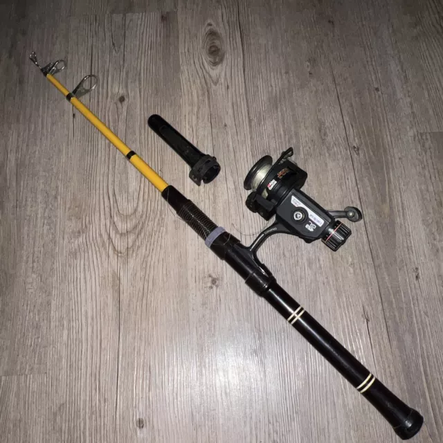 Vintage Abu Garcia Fishing Reel Cardinal 453GL & Olympic Retractable Rod Pole