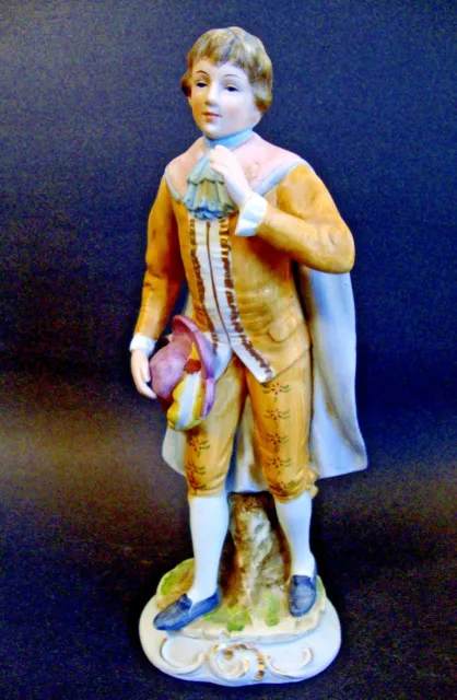 Bisque Porcelain Figurine Marked #C 2500 - 11 7/8" H  (7044) Post 1940