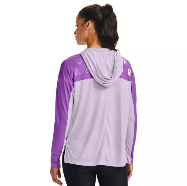 Felpa con cappuccio grafica Tech Twist da donna di Under Armour