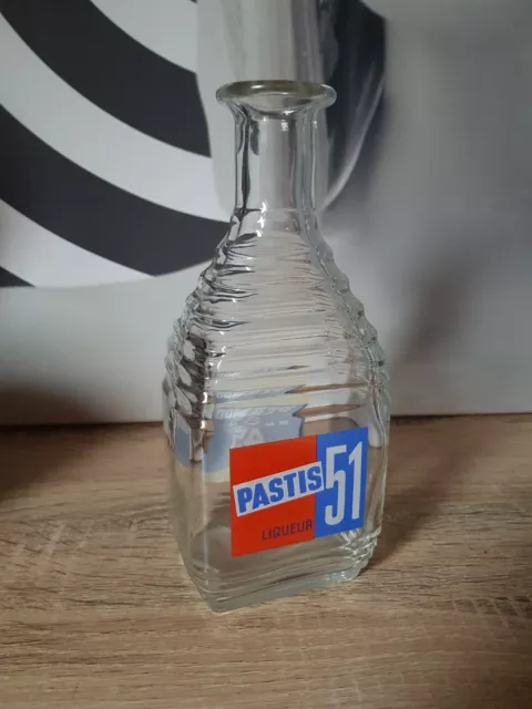 Belle Carafe Publicitaire Bistrot Bar Pastis 51 Pernod 45 Verre Liqueur