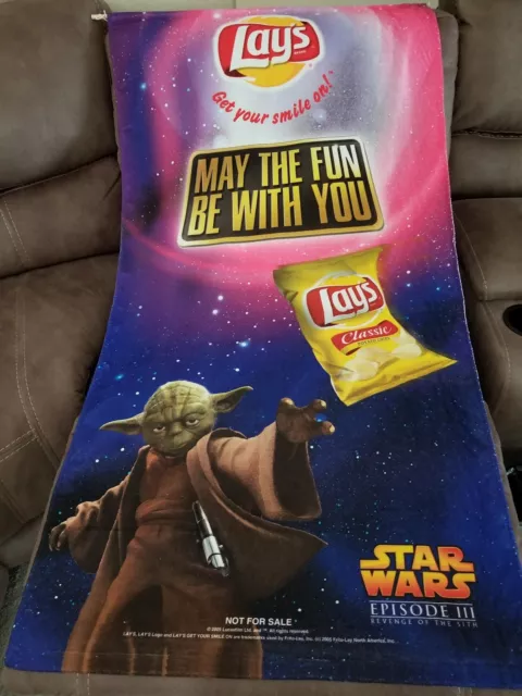 Star Wars Revenge of the Sith Frito Lay Promo Wall Scroll