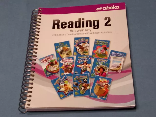 Abeka Book Reading 2 Answer Key Handbook for Reading.