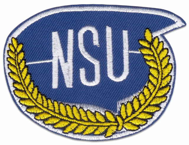 NSU Motoren-Werke Retro Mofa Moped Prinz Spider Aufbügler Aufnäher Patch Sticker