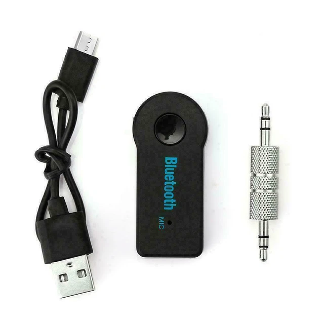 Wireless Bluetooth 3.5mm AUX Audio Stereo Music Car Receiver~hot Adapter R0L4