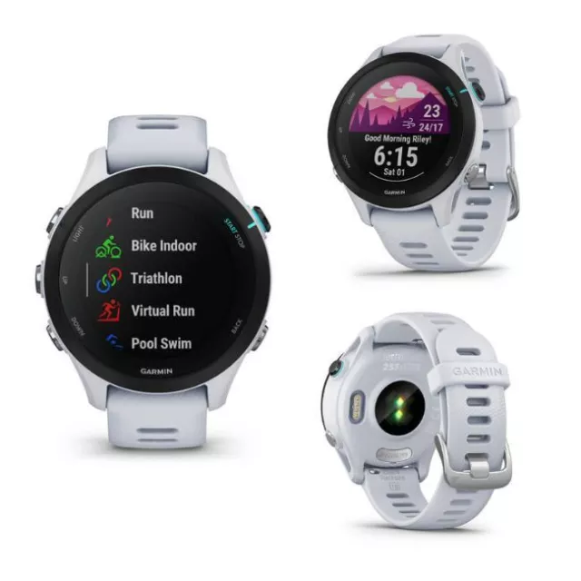 Garmin Forerunner FR 255S Music Watch GPS Run Cycle Sport Whitestone 2Y Warranty