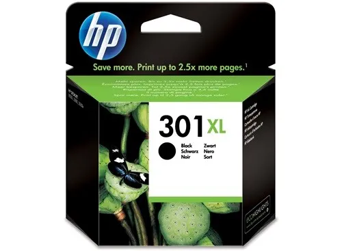 Hp 301 Xl Negro Cartucho De Tinta Original Hp 1510 1512 2050 2540 3050 3055 4500