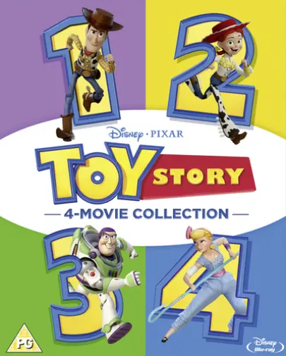 Toy Story: 4-movie Collection (Blu-ray) Tom Hanks Tim Allen Joan Cusack