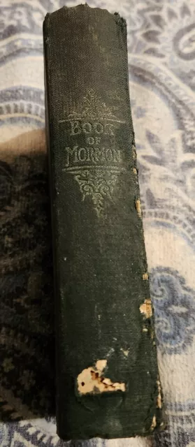 VINTAGE The Book of Mormon **RARE** LDS Mormon 2nd Independence Edition ~ 1913