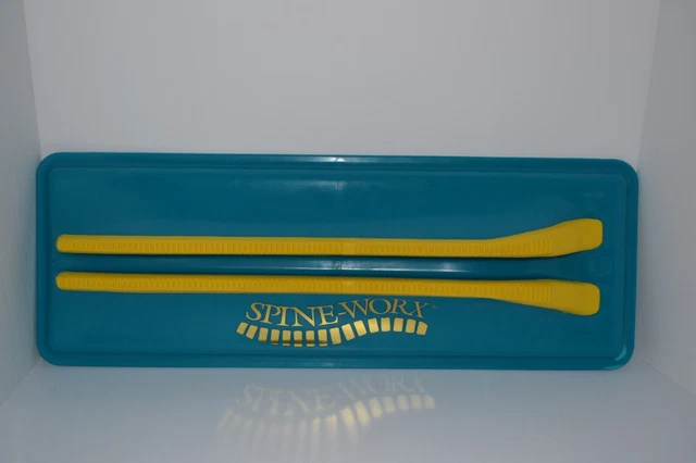 Sistema de alineación espinal azul Spine-Worx dispositivo de realineación de estiramiento de espalda