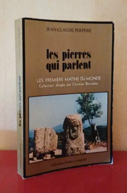 Les pierres qui parlent | Jean Claude Perpere | Très bon état