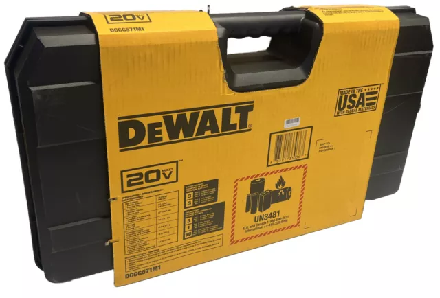 BRAND NEW DEWALT DCGG571M1 20V Volt MAX Li-Ion Cordless Grease Gun Kit (4.0 Ah) 3