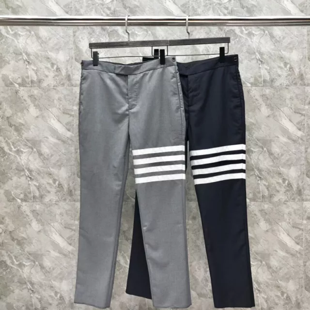 Thom Browne Men's and Women's Casual Wool Trousers