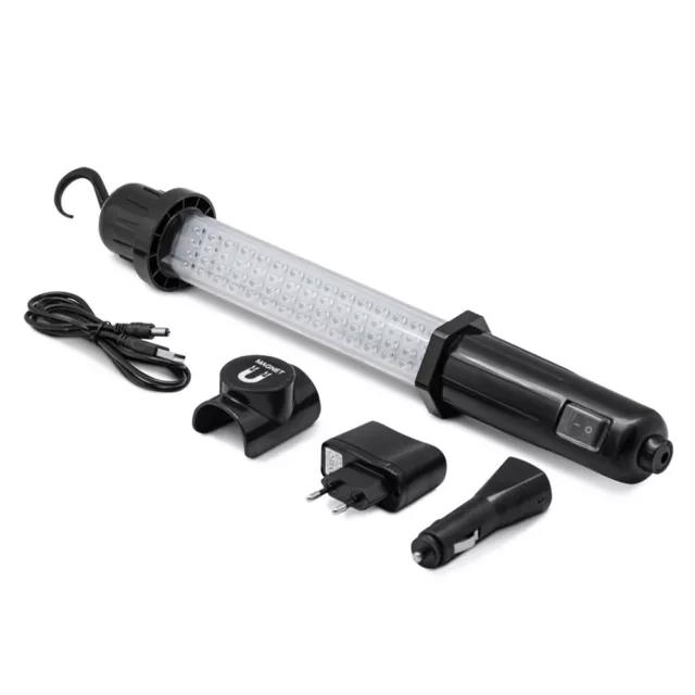 htbakoi Baladeuse LED Rechargeable, Lampe de Travail Portable LED  Rechargeable Puissante Lampe Aimantée COB 5 Modes avec Base Magnétique  [Grand, 2 Pièces] : : Auto et Moto