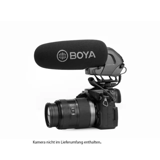 BOYA BY-BM3030 on-camera Shotgun Microphone Richtmikrofon