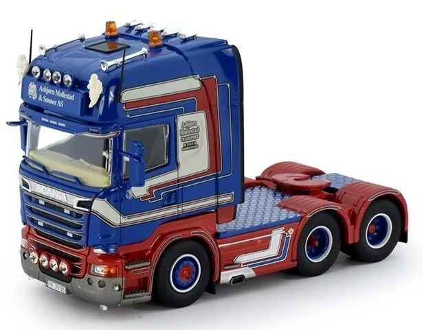 TEKNO - SCANIA R13 Topline 6x2 MOLLESTAD - 1/50 - TEK74665