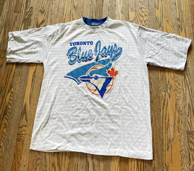 Vtg Blue Jays T Shirt Single Stitch Made In Canada 80’s 90s XL