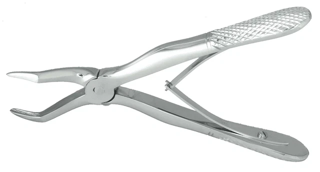 Nordent Extraction Forceps, Upper Roots Pedodontic English Pattern Klein #51S
