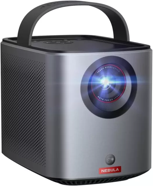 Nebula Mars 3 Air Mini Beamer 1080p mit Google TV Smart WLAN Projektor 400 Lume